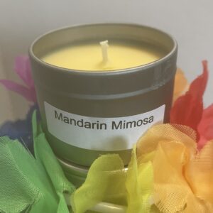 2 oz silver tin; Mandarin Mimosa
