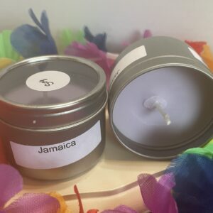 2 oz silver tin; Jamaica
