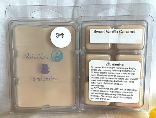 2 oz Wax Melt; Sweet Vanilla Caramel