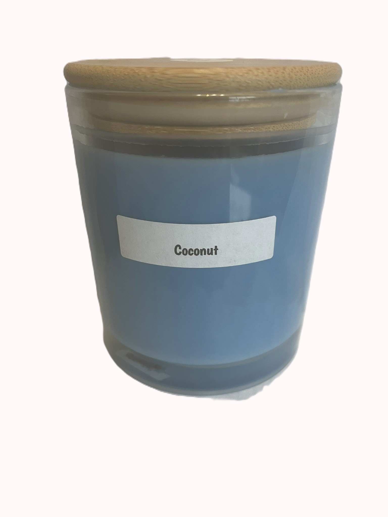 10 oz jar with bamboo lid; Coconut