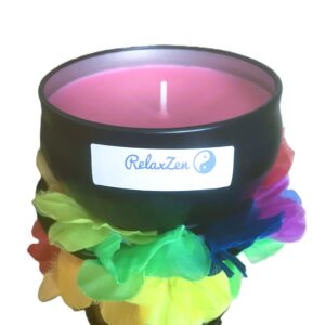7 oz black bubble tin Enticing Watermelon