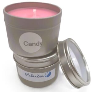 2 oz silver tin; Candy
