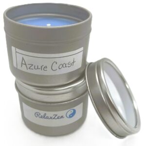 2 oz silver tin; Azure Coast