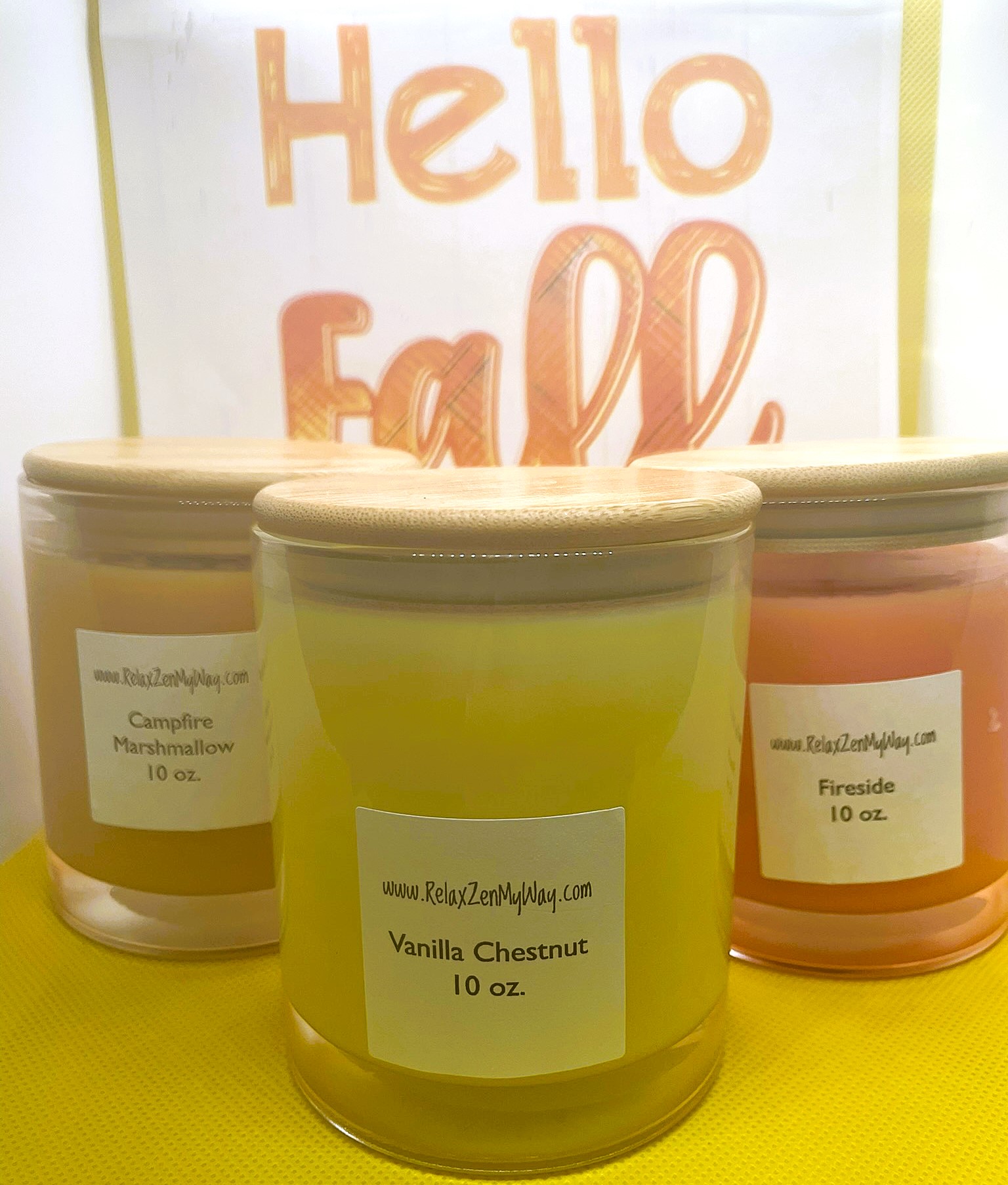 Vanilla Chestnut-Fireside-Campfire Marshmallow Gift Set