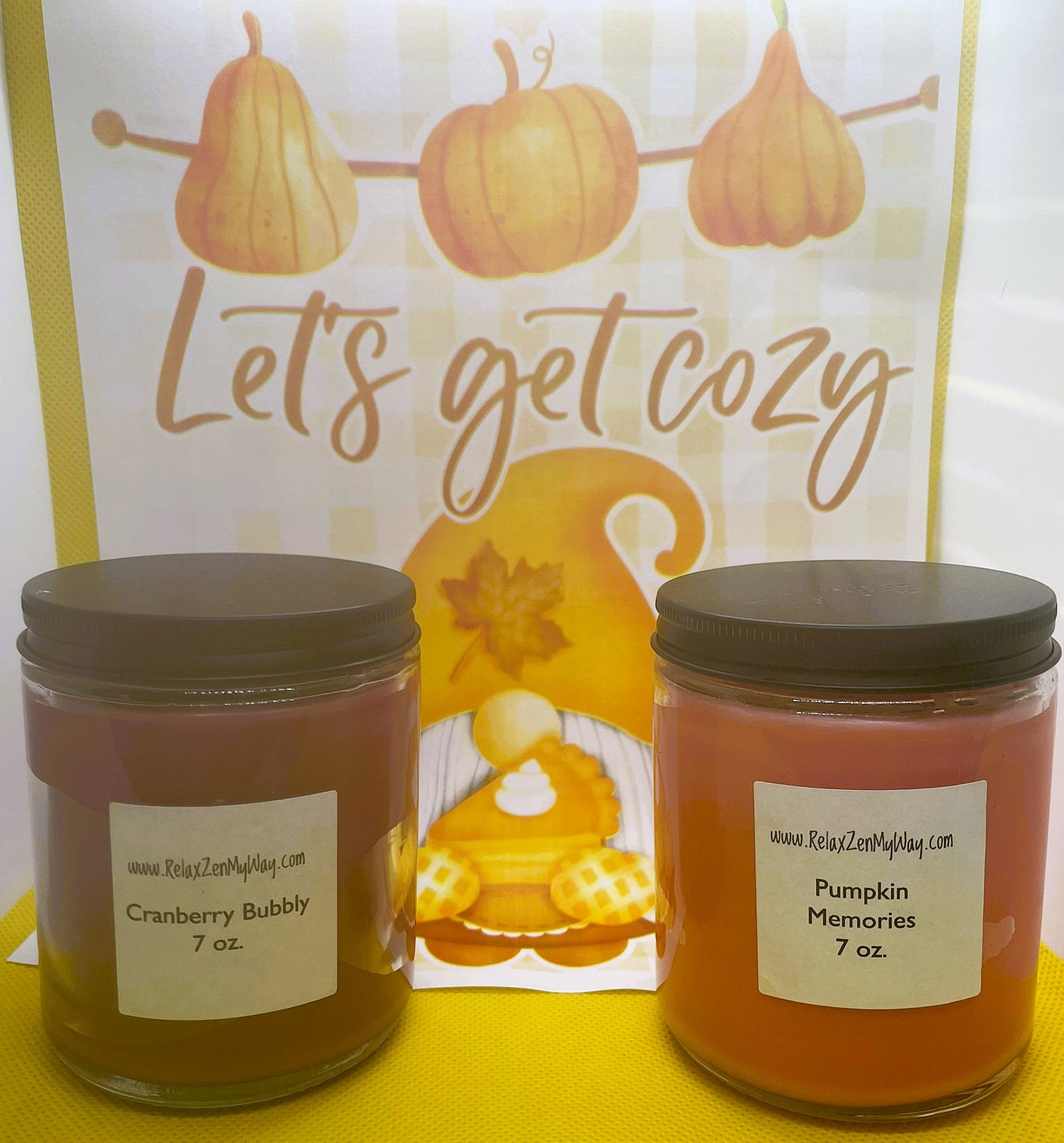 Cranberry Bubbly & Pumpkin Memories Gift Set