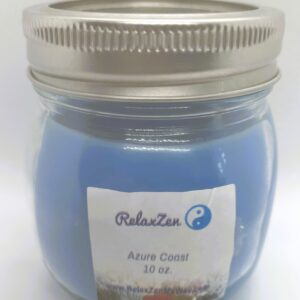 10 oz spice jar; Azure Coast