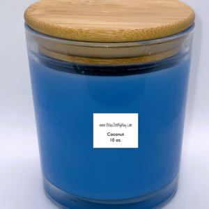 10 oz jar with bamboo lid; Coconut