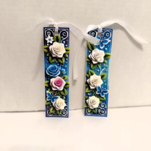 Bookmarks-Set of 2-Florals