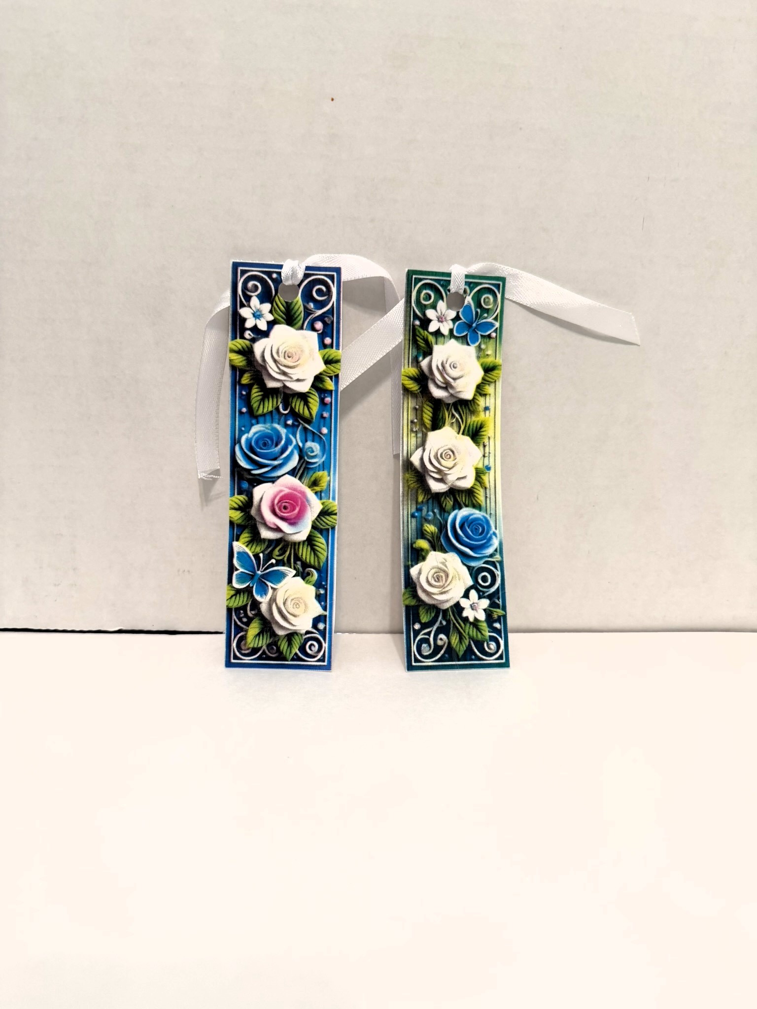 Bookmarks-Set of 2-Florals
