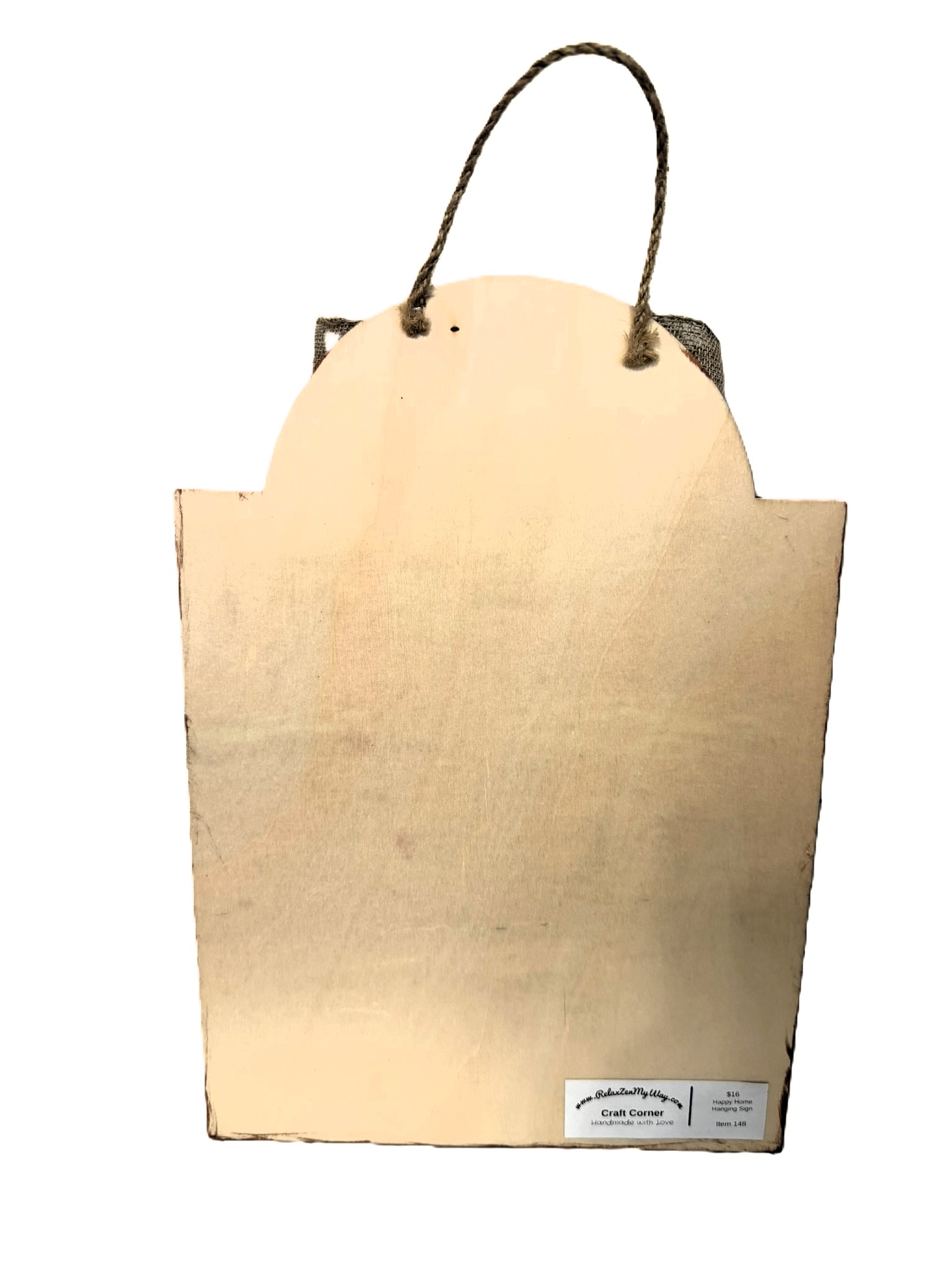Happy Home hanging sign - Image 4