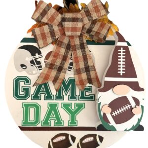 Football Game Day Hanging Sign