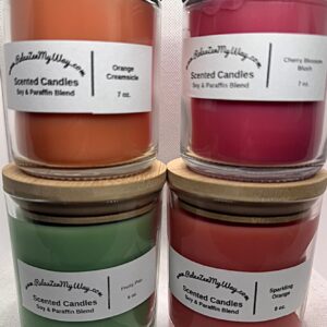 Fruit Fragrances 4-Piece Candle Bundle
